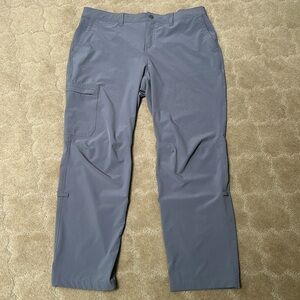 REI Co-op Roll-Up Grey Hiking Pants Sz XL